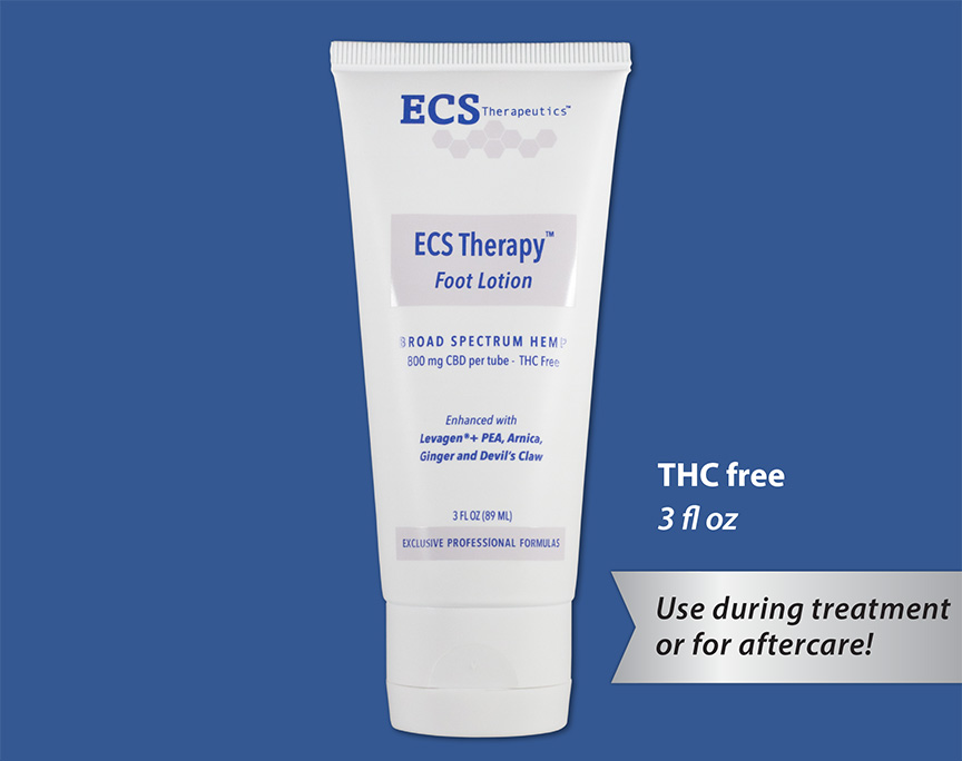 ECS Foot Lotion Tube